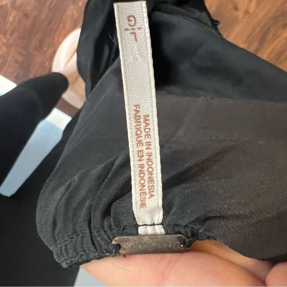 Free People Walk This Way Blouse in Black - Picture 10 of 10